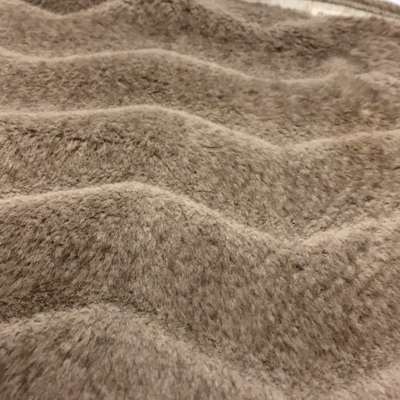 Dylan Los Angeles Faux Fur Chevron Sweater - Picture 4 of 5